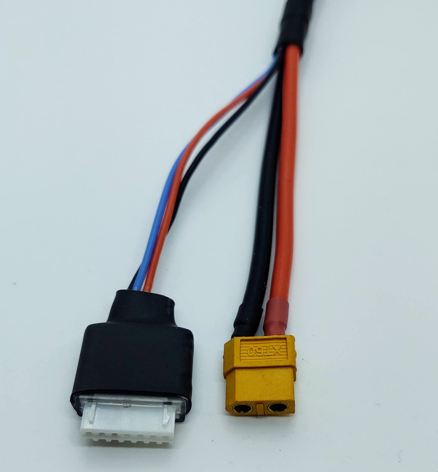 Lipo Battery Charge Lead 2s XT60 To Deans 24in
